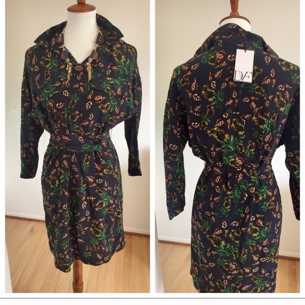 DVF Sunflower dress